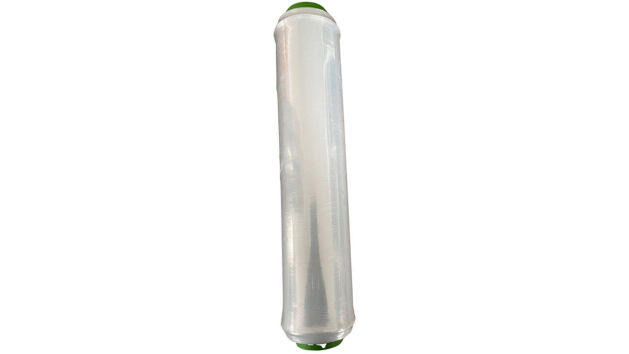Wikkelfolie IEZZY 430mmx600m 5mu prestretch transparant