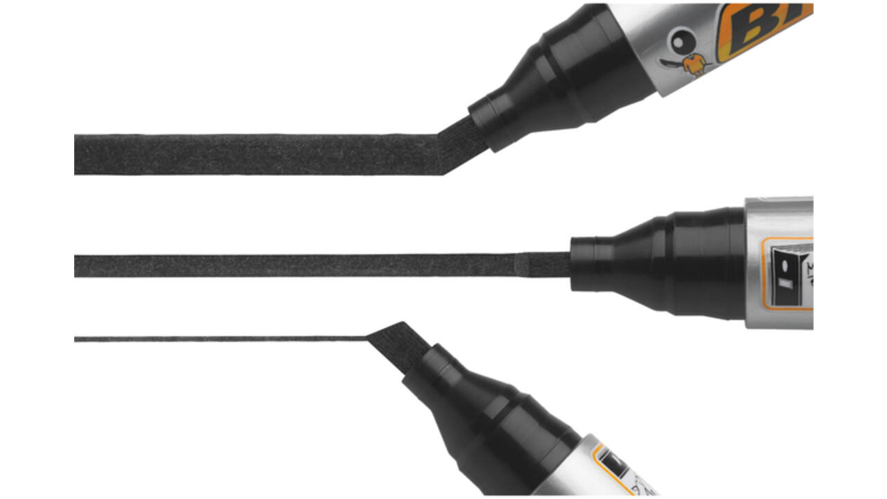 Viltstift Bic 2300 ecolutions schuin medium doos à 4 stuks