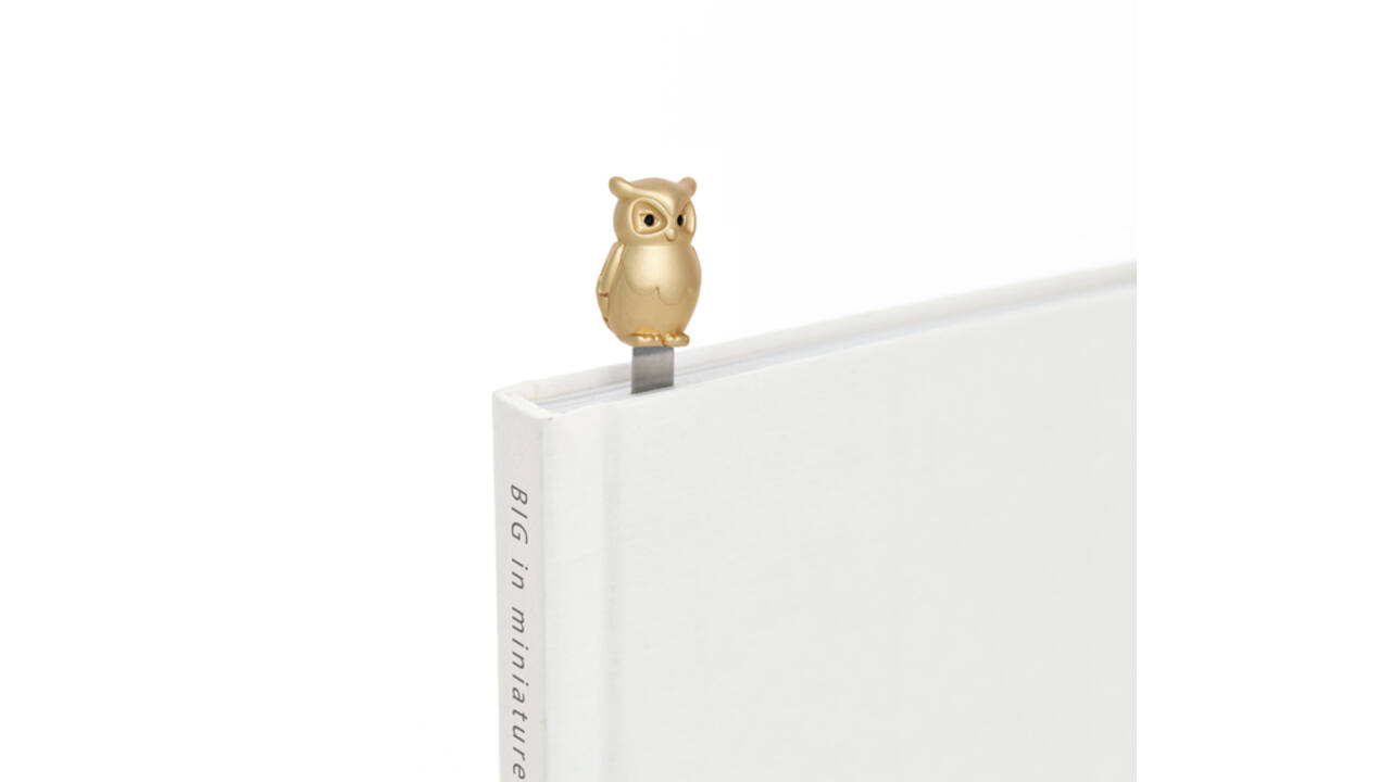 Boekenlegger Metalmorphose uil