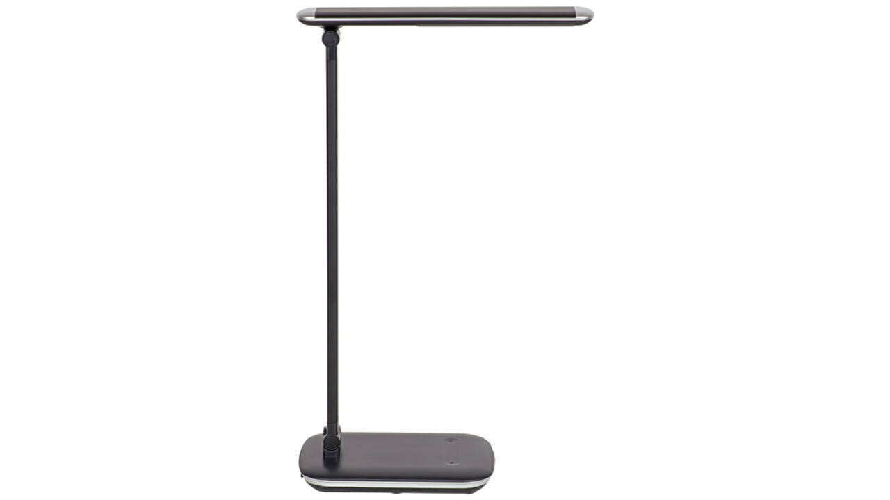 Bureaulamp MAUL Jazzy dimbaar USB-poort zwart