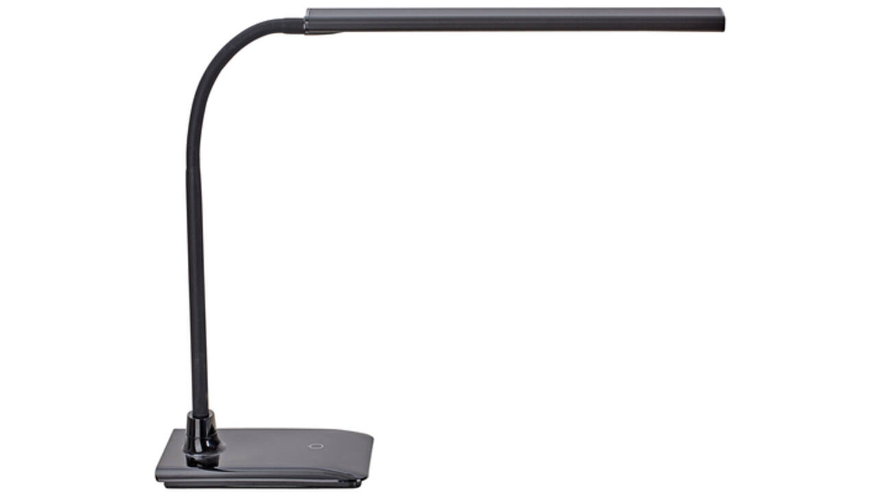 Bureaulamp MAUL Pirro LED dimbaar met voet zwart