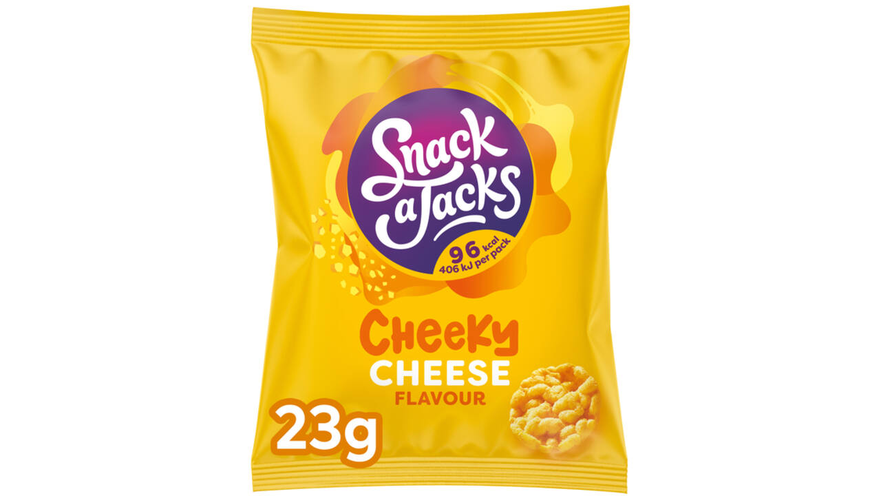 Mini rijstwafels Snack-a-Jacks cheese
