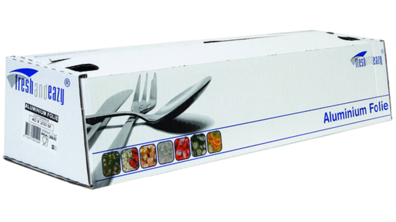 Aluminiumfolie IEZZY 40cmx200m 11mu
