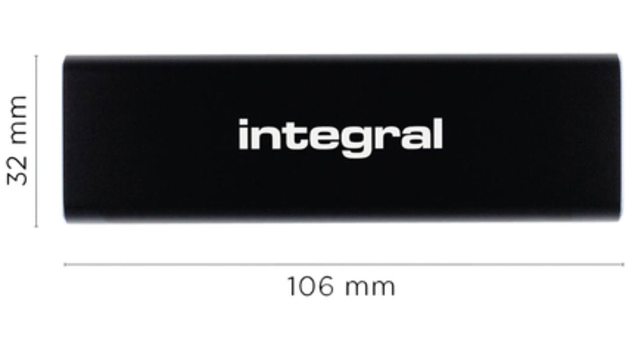 SSD Integral USB-C extern portable 3.2 2TB