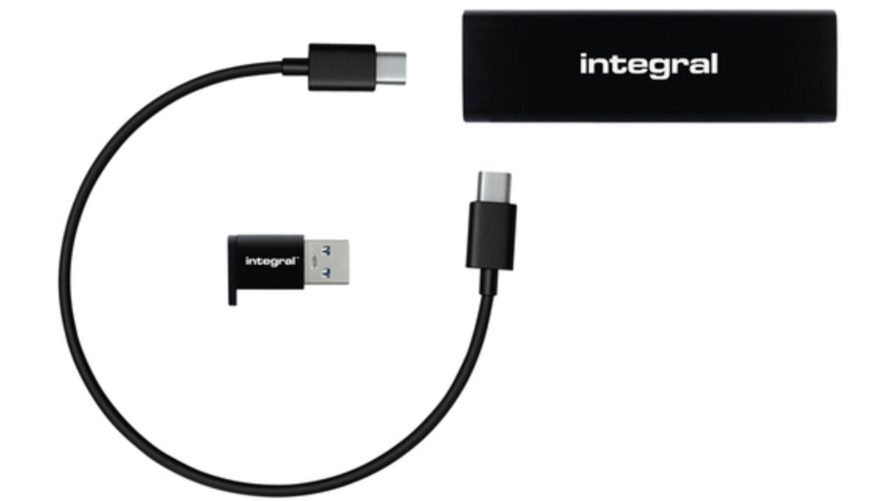 SSD Integral USB-C extern portable 3.2 1TB