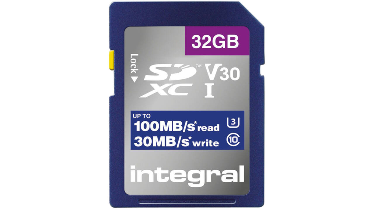 Geheugenkaart Integral SDHC-XC 32GB High Speed