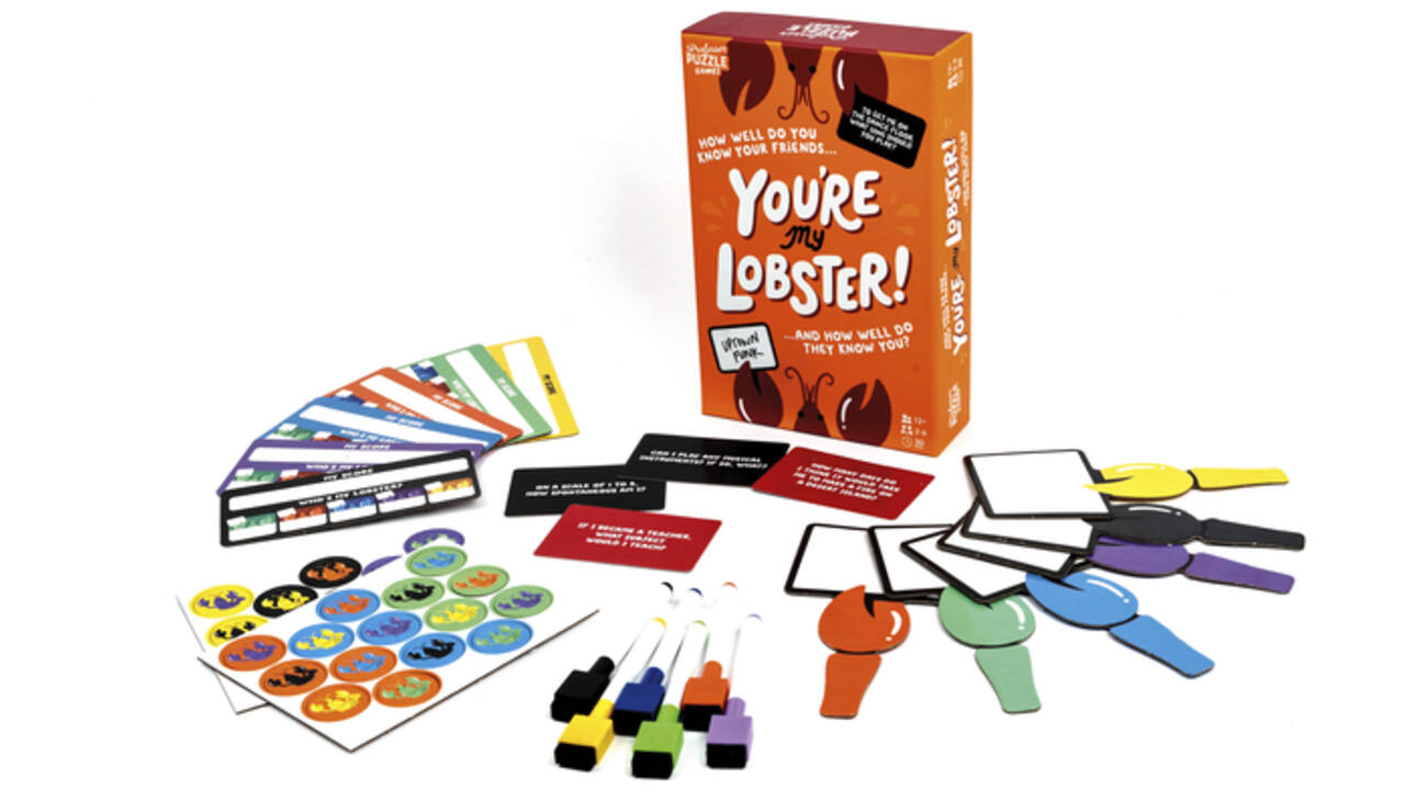 Kaartspel You're My Lobster party