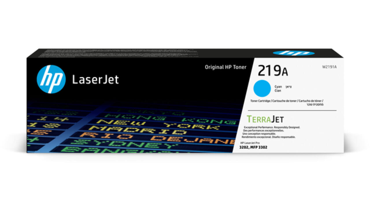 Tonercartridge HP W2191A 219A blauw