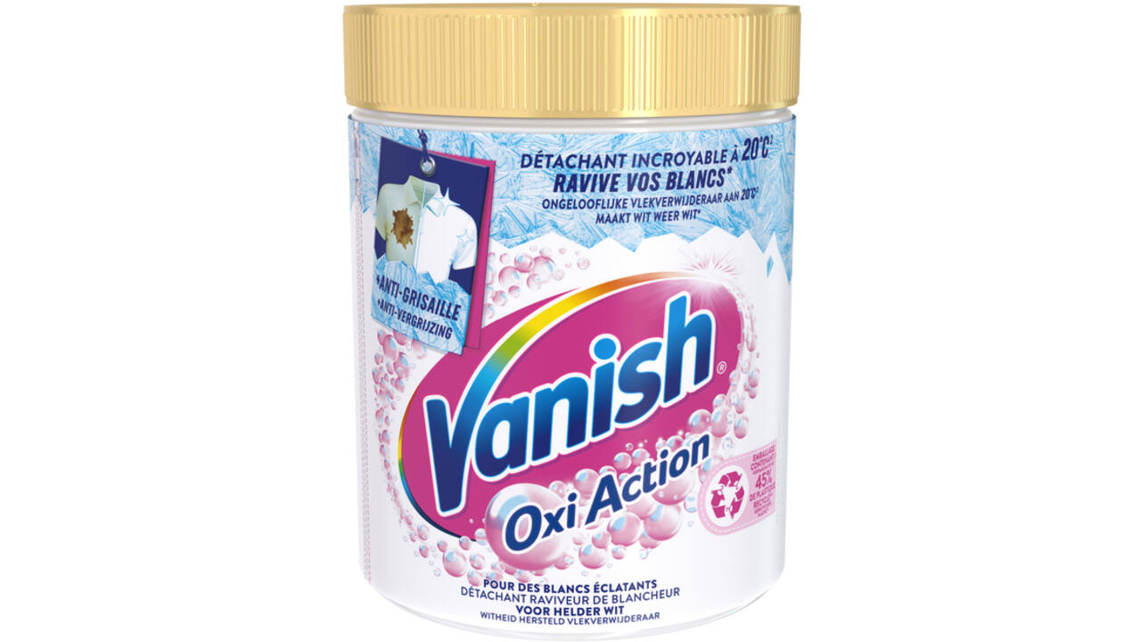 Wasbooster Vanish Oxi Action Whitening poeder 940g