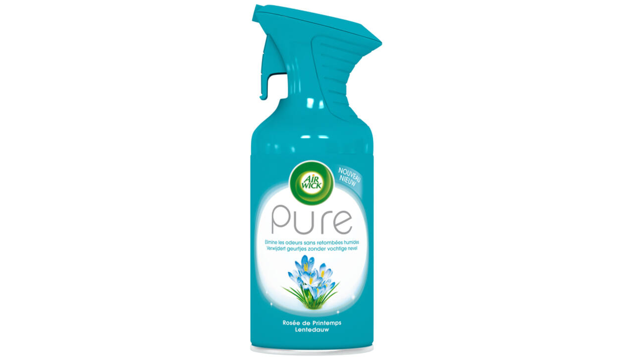 Luchtverfrisser AirWick Pure Lentedauw 250ml