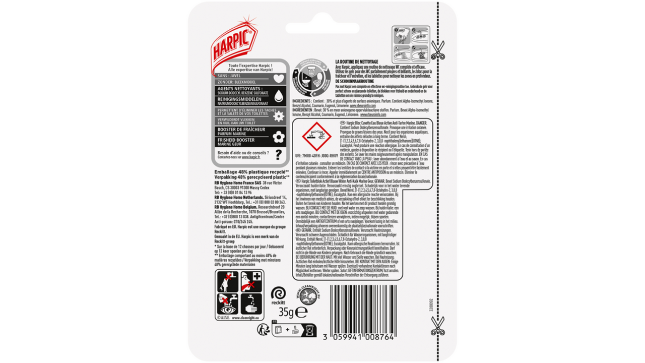 Toiletblok Harpic LSR Block 35g