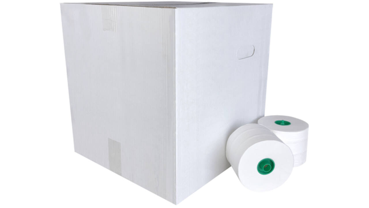 Toiletpapier doprol 2-laags cellulose 100m wit