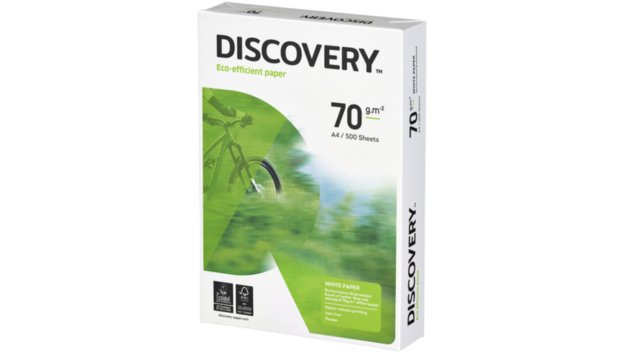 Kopieerpapier Discovery A4 70gr wit 500vel