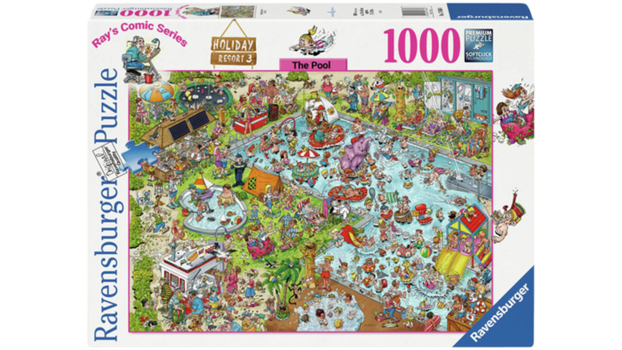 Puzzel Ravensburger Ray Comics The Pool deel 3 1000 stukjes