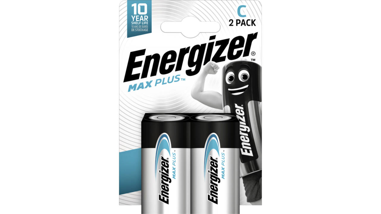Batterij Energizer Max Plus 2xC alkaline