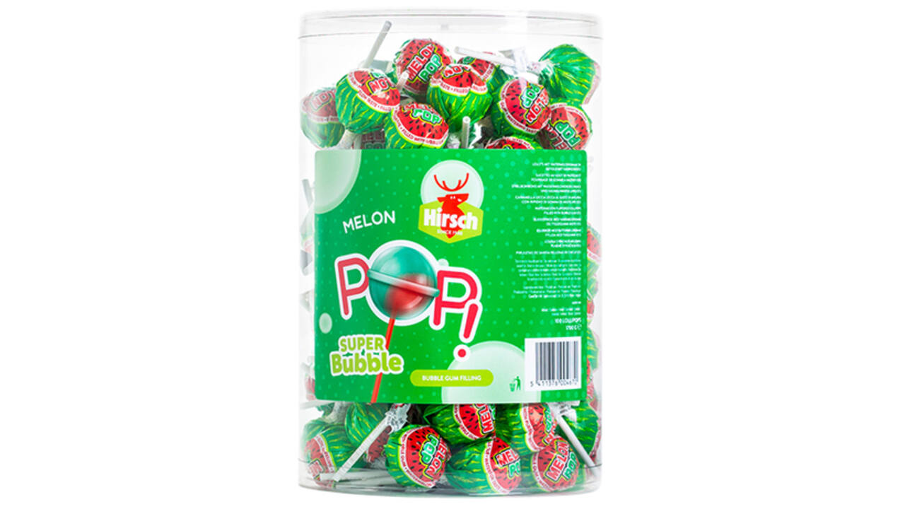 Lolly Hirsch super bubble melon 100x17 gram