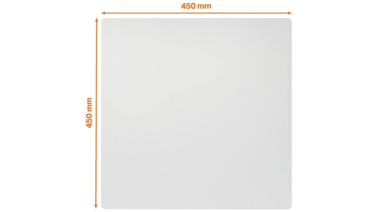 Whiteboard Nobo frameloos modulair 45x45cm