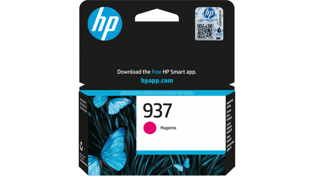 Inktcartridge HP 4S6W3NE 937 rood