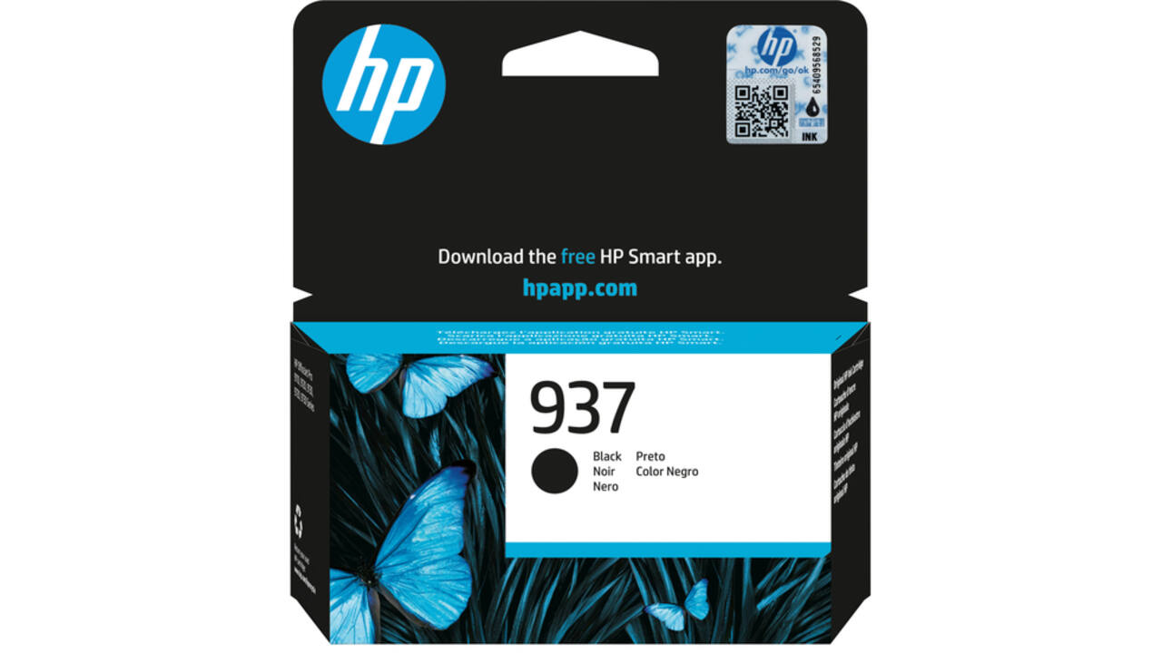 Inktcartridge HP 4S6W5NE 937 zwart
