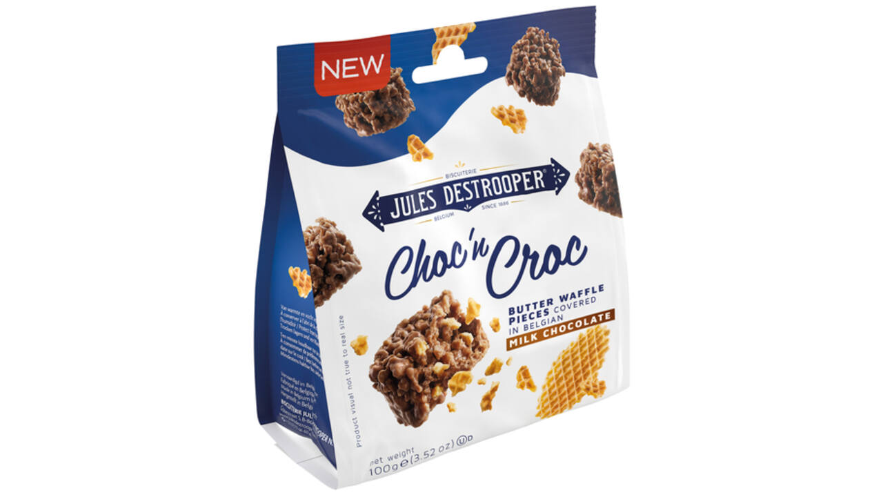 Koekjes Jules Destrooper Choc 'n Croc Parijse wafels