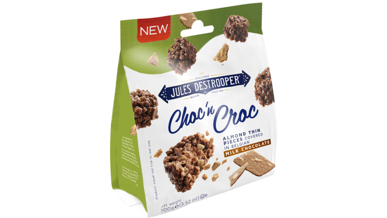 Koekjes Jules Destrooper Choc 'n Croc amandelbrood