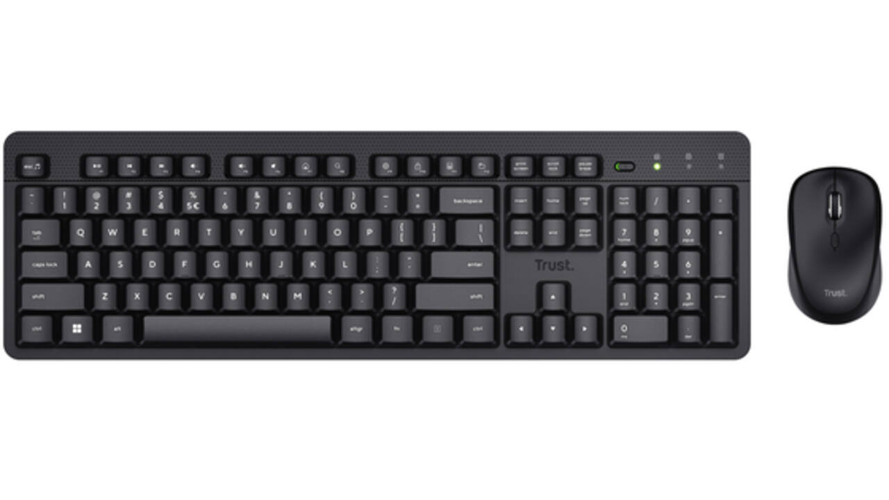 Toetsenbord Trust Ody II draadloos + muis 25018