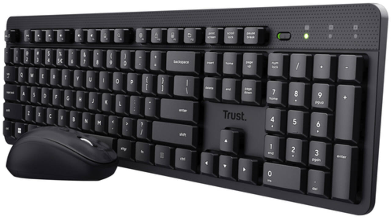 Toetsenbord Trust Ody II draadloos + muis 25018