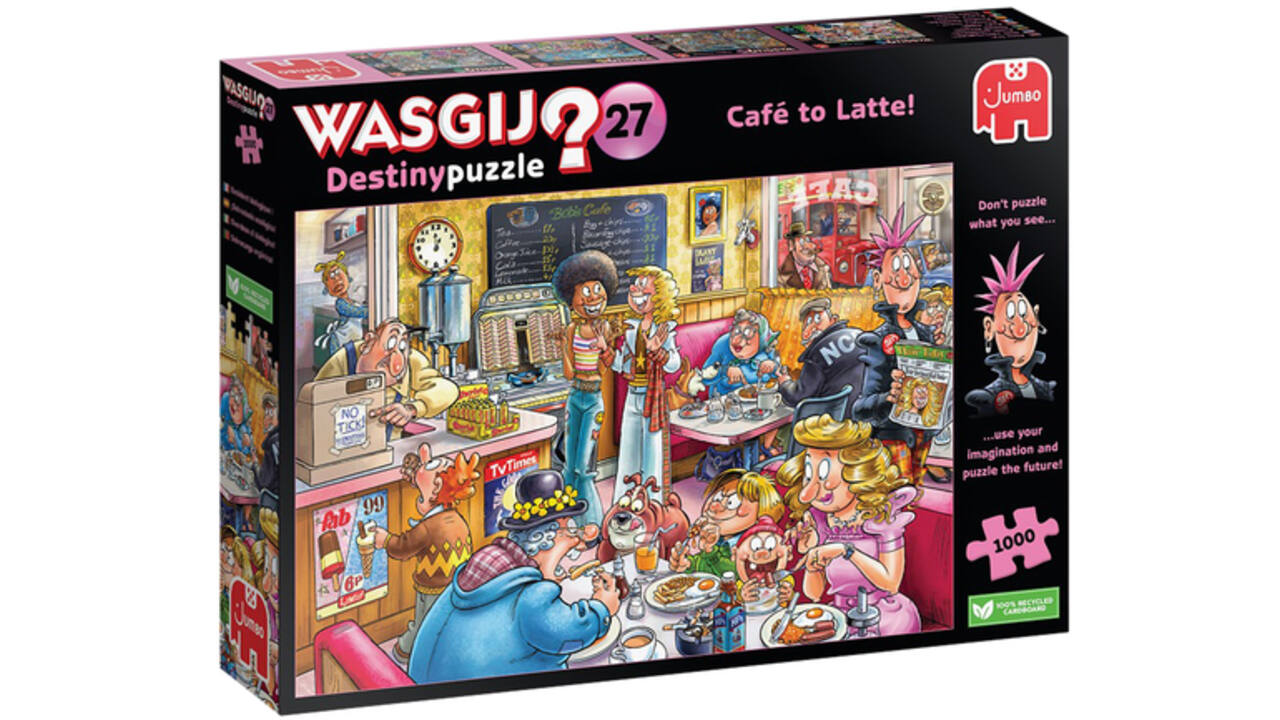 Puzzel Wasgij Destiny 27 De Koffieshop! 1000 stukjes