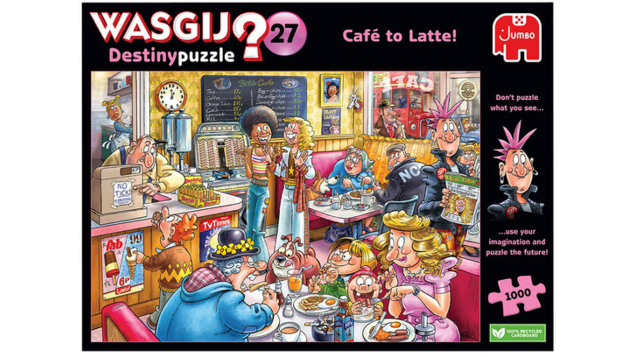 Puzzel Wasgij Destiny 27 De Koffieshop! 1000 stukjes