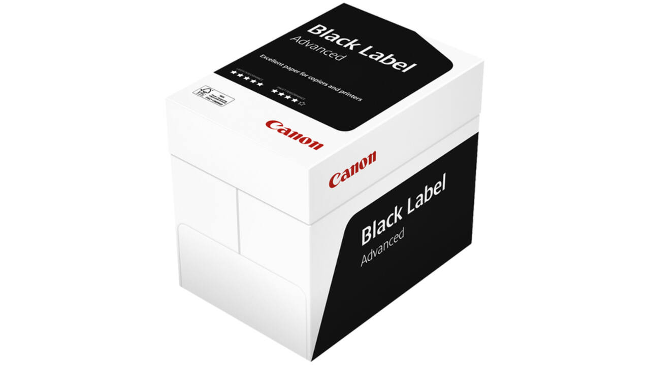 Kopieerpapier Canon Black Label Advanced A4 80gr wit 500vel