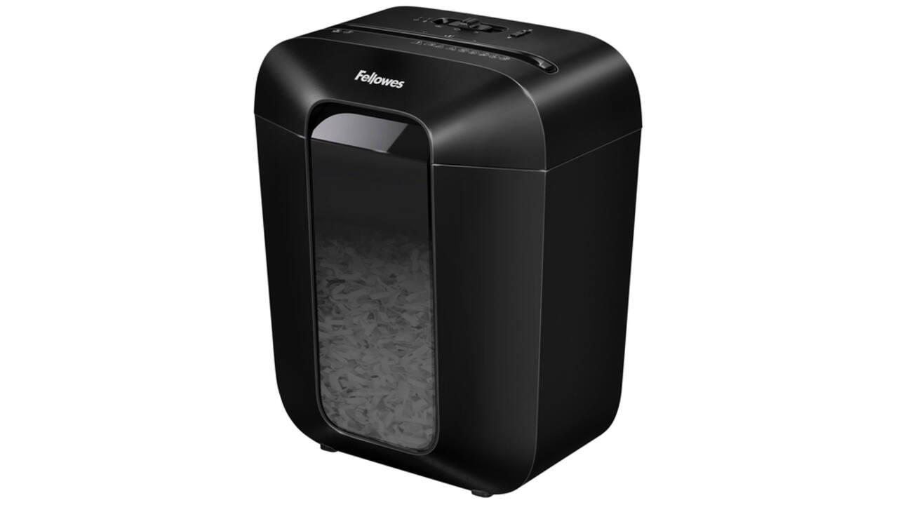 Papiervernietiger Fellowes Powershred LX50 snippers 4x37mm zwart