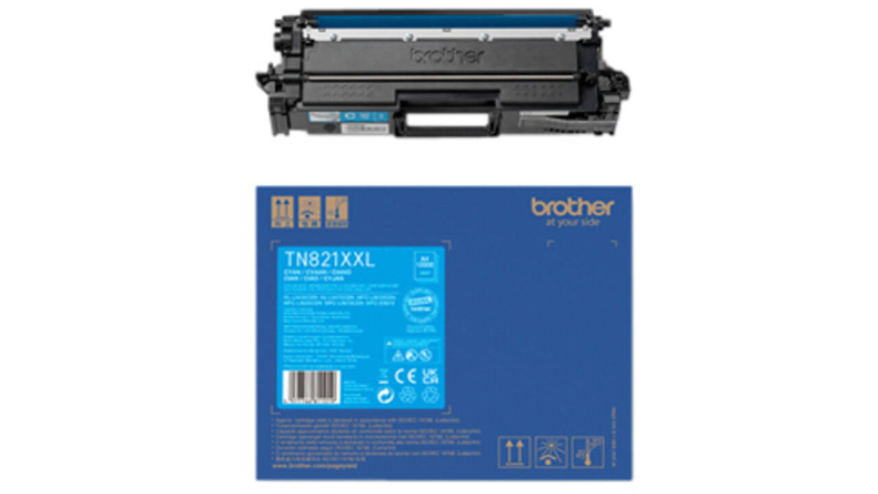 Toner Brother TN-821XXLC blauw