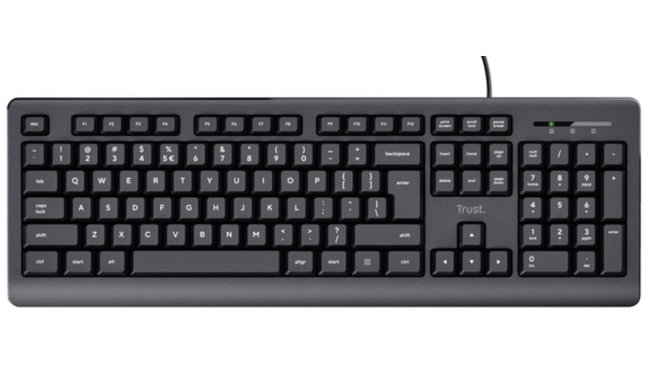 Toetsenbord Trust TK-150 23980