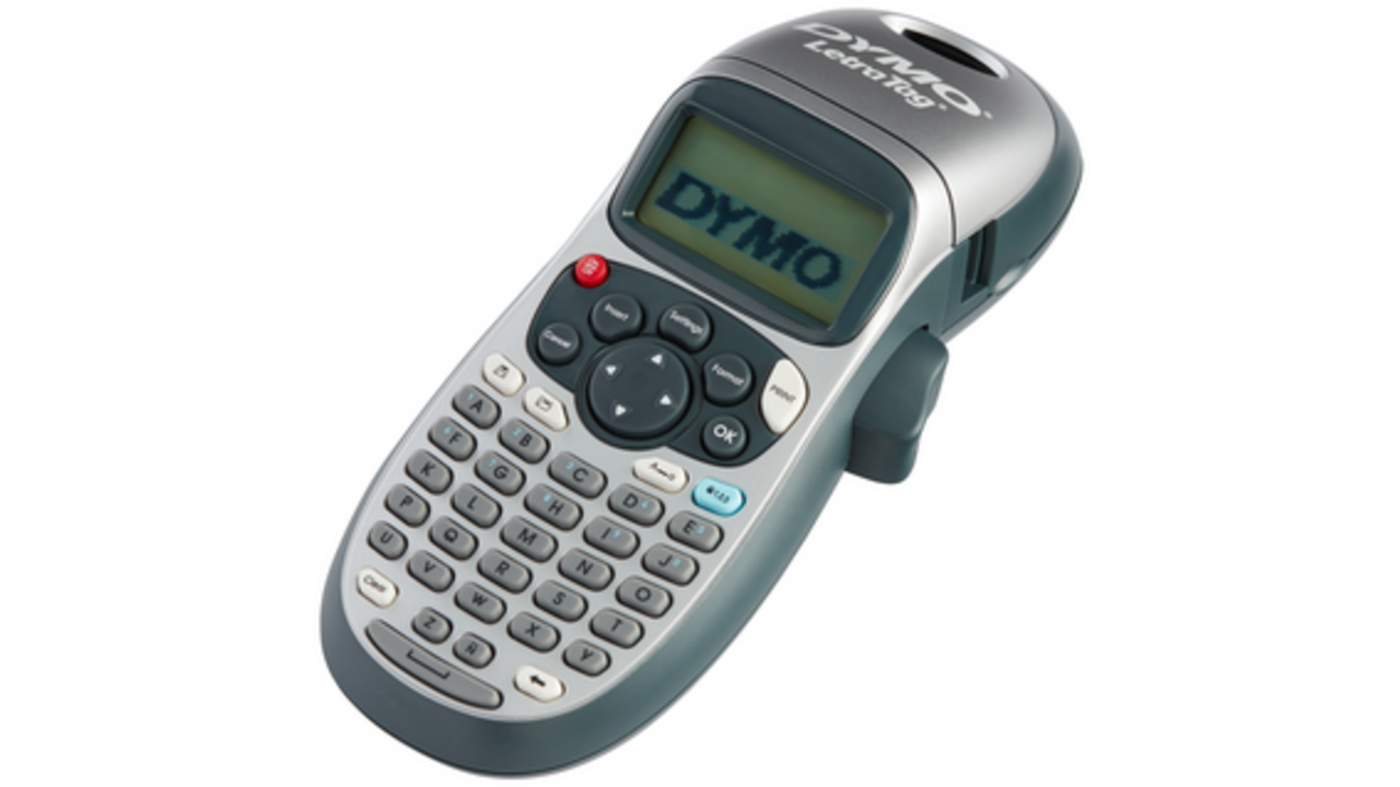 Labelprinter Dymo LetraTag 100H draagbaar abc 12mm zilverkleurig special edition
