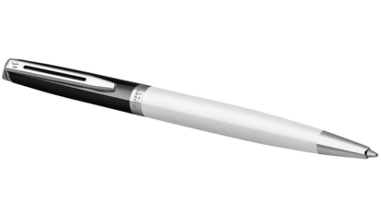 Balpen Waterman Hémisphère Colour Blocking black en white CT medium