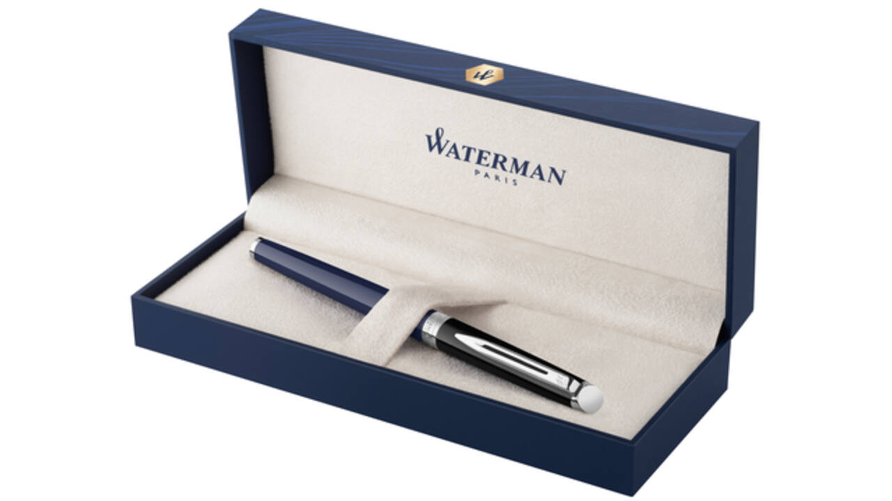 Vulpen Waterman Hémisphère Colour Blocking black en blue CT medium