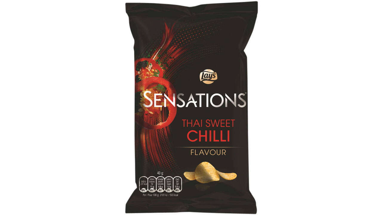 Chips Lay's Sensations Thai sweet chilli zak 40gr