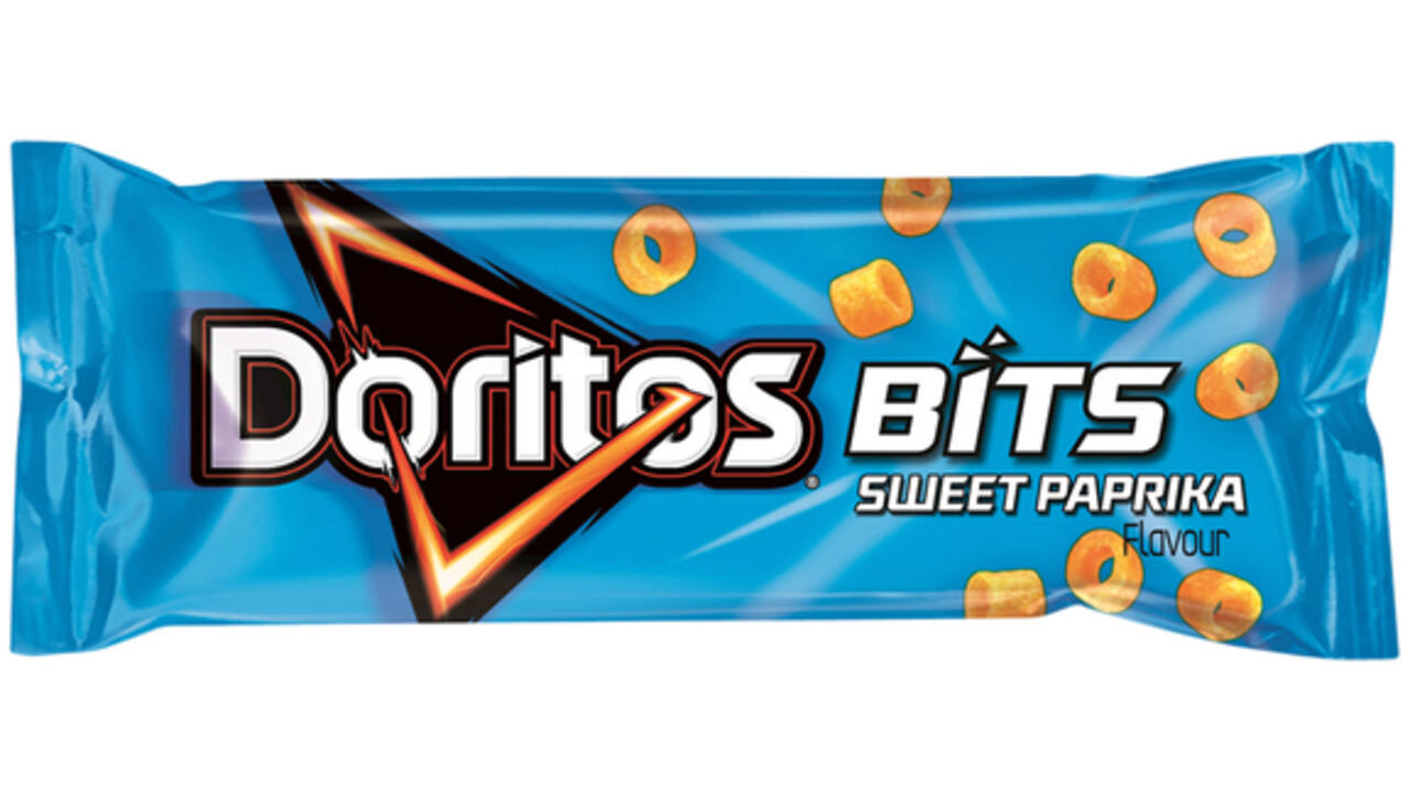 Chips Doritos Bits zero's sweet paprika zak 33gr