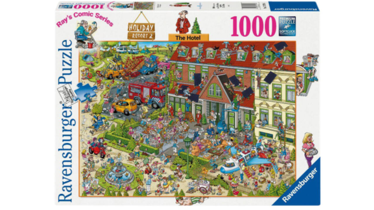 Puzzel Ray Comics Holiday resort 2 The hotel 1000 stukjes