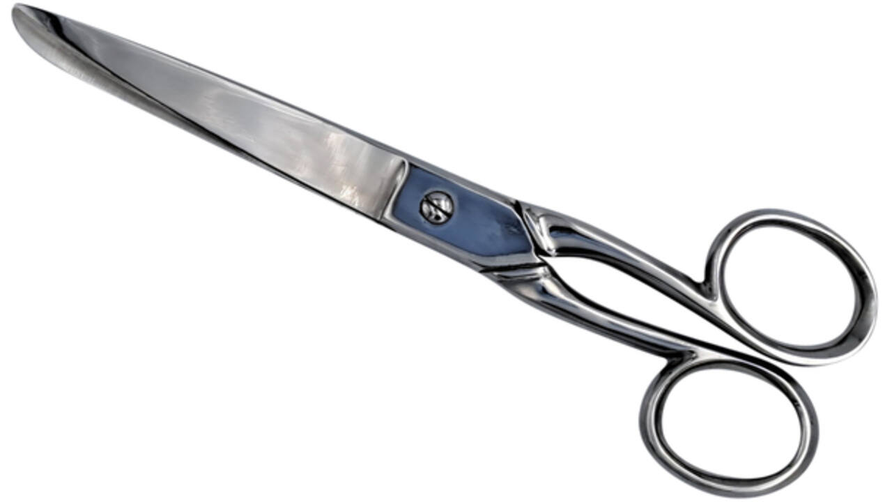 Schaar 155mm roestvrijstaal linkshandig
