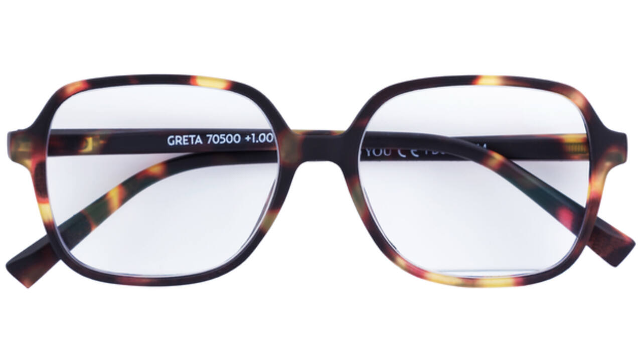 Leesbril I Need You +3.00 dpt Greta schildpad