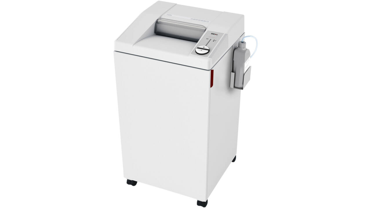 Papiervernietiger IDEAL 2604 snippers 2x15mm auto olie