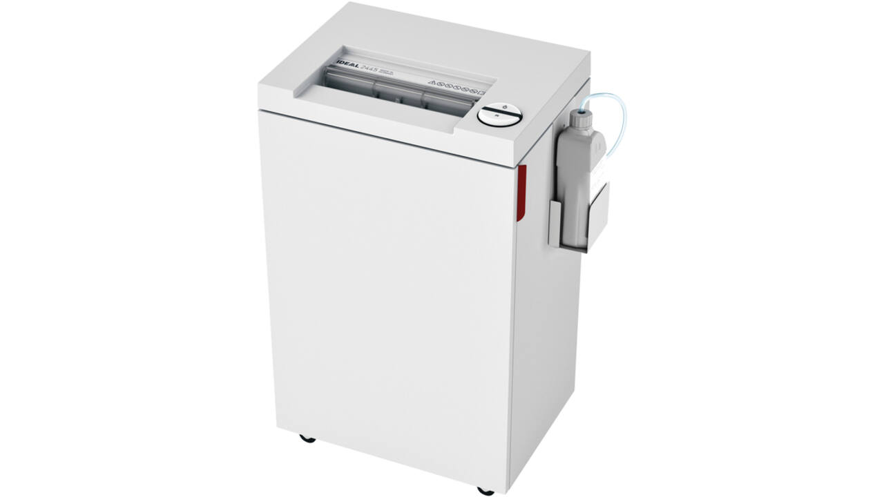 Papiervernietiger IDEAL 2445 snippers 0.8x12mm auto olie