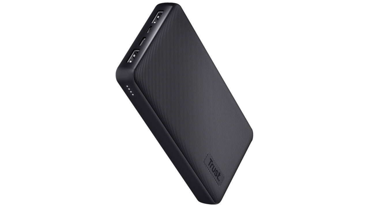 Powerbank Trust Primo 20.000 mAh eco zwart