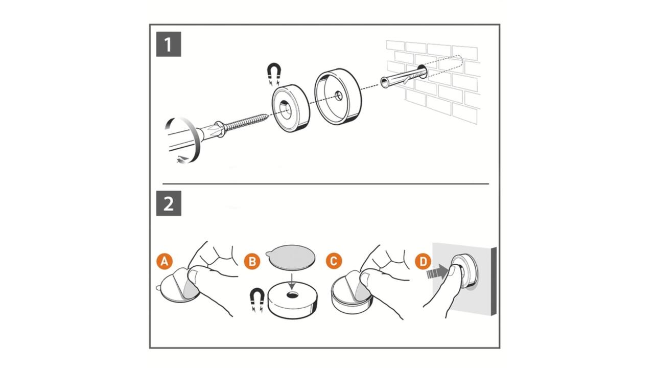 Whiteboard Nobo frameloos modulair 60x45cm