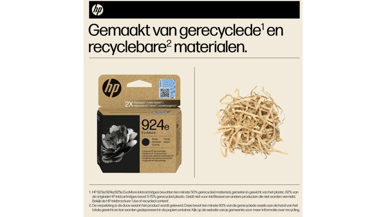 Inktcartridge HP 4K0V0NE 924E Evomore zwart