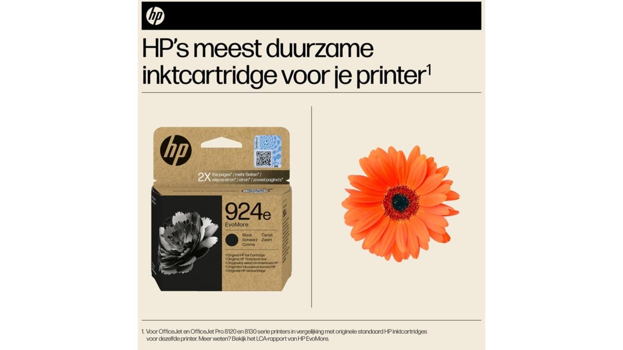 Inktcartridge HP 4K0V0NE 924E Evomore zwart