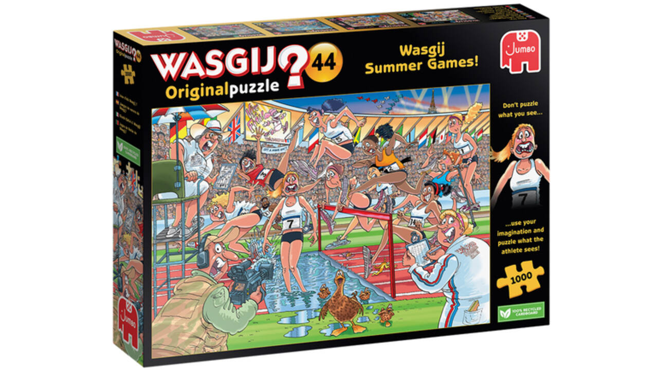 Puzzel Wasgij Original Zomerspelen! 1000 stukjes