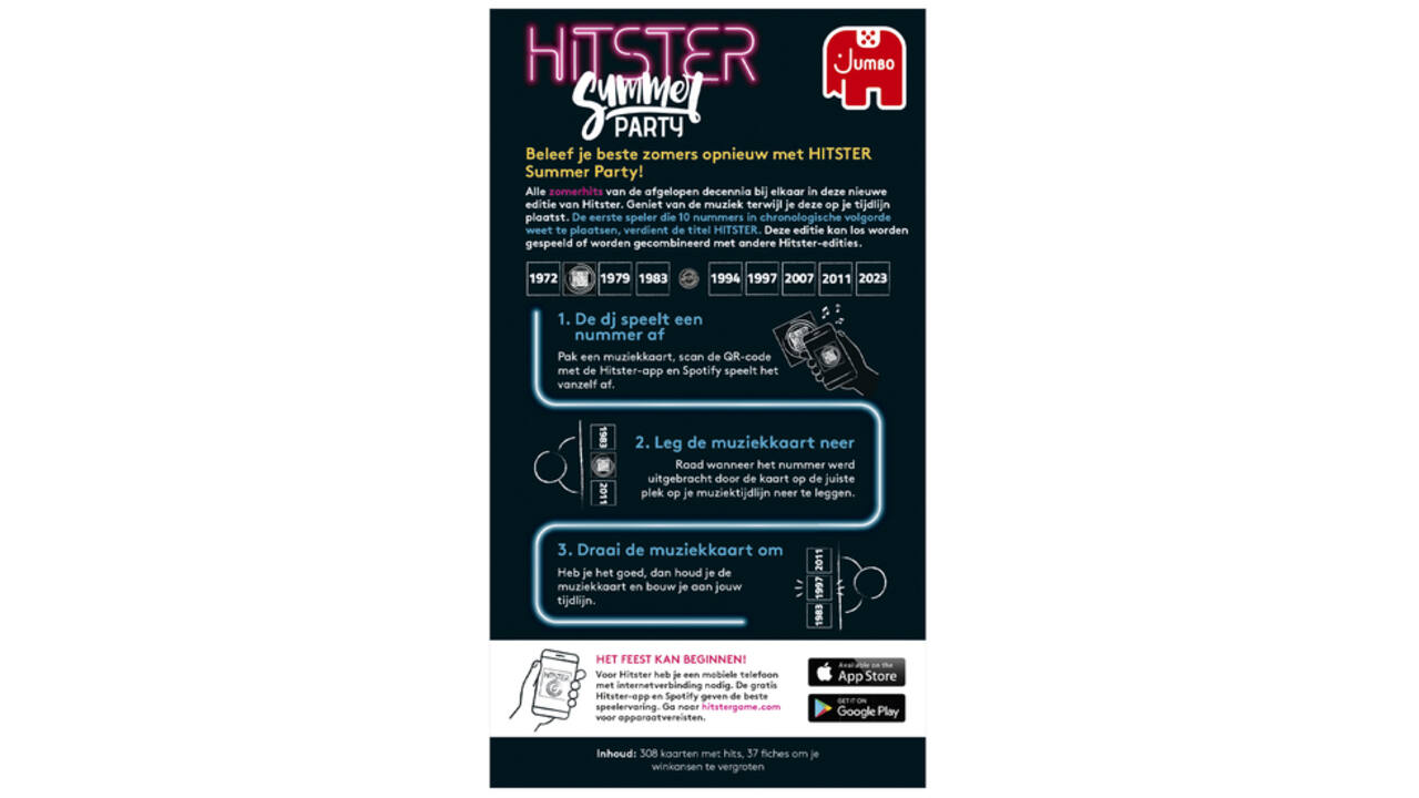 Muziekspel Hitster Summer 16+