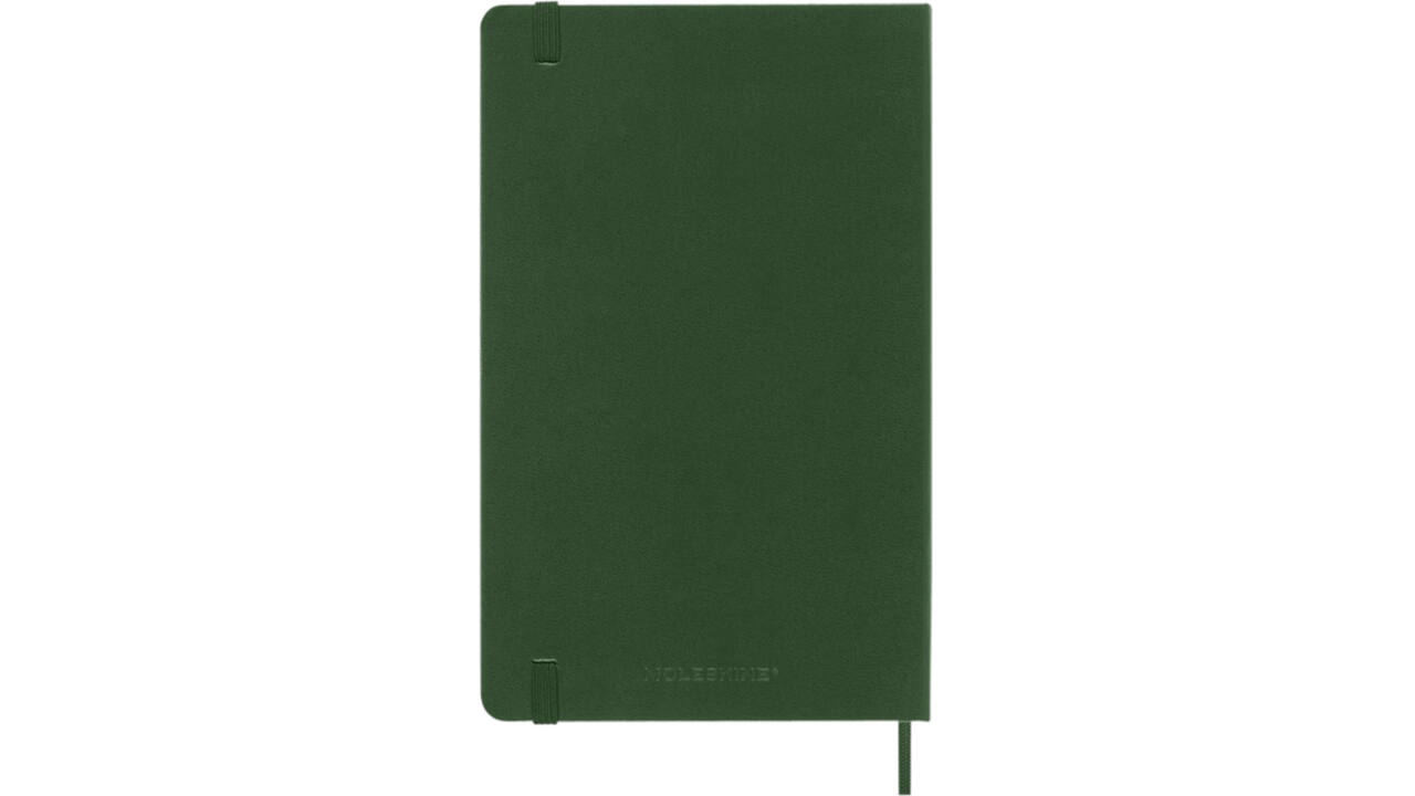 Agenda 2025 Moleskine 12M Planner Weekly 7dagen/1pagina large hc myrtle green